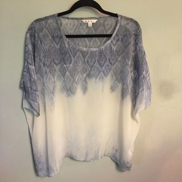 CAbi - Oversized Flowy Top (S) - Picture 3 of 4